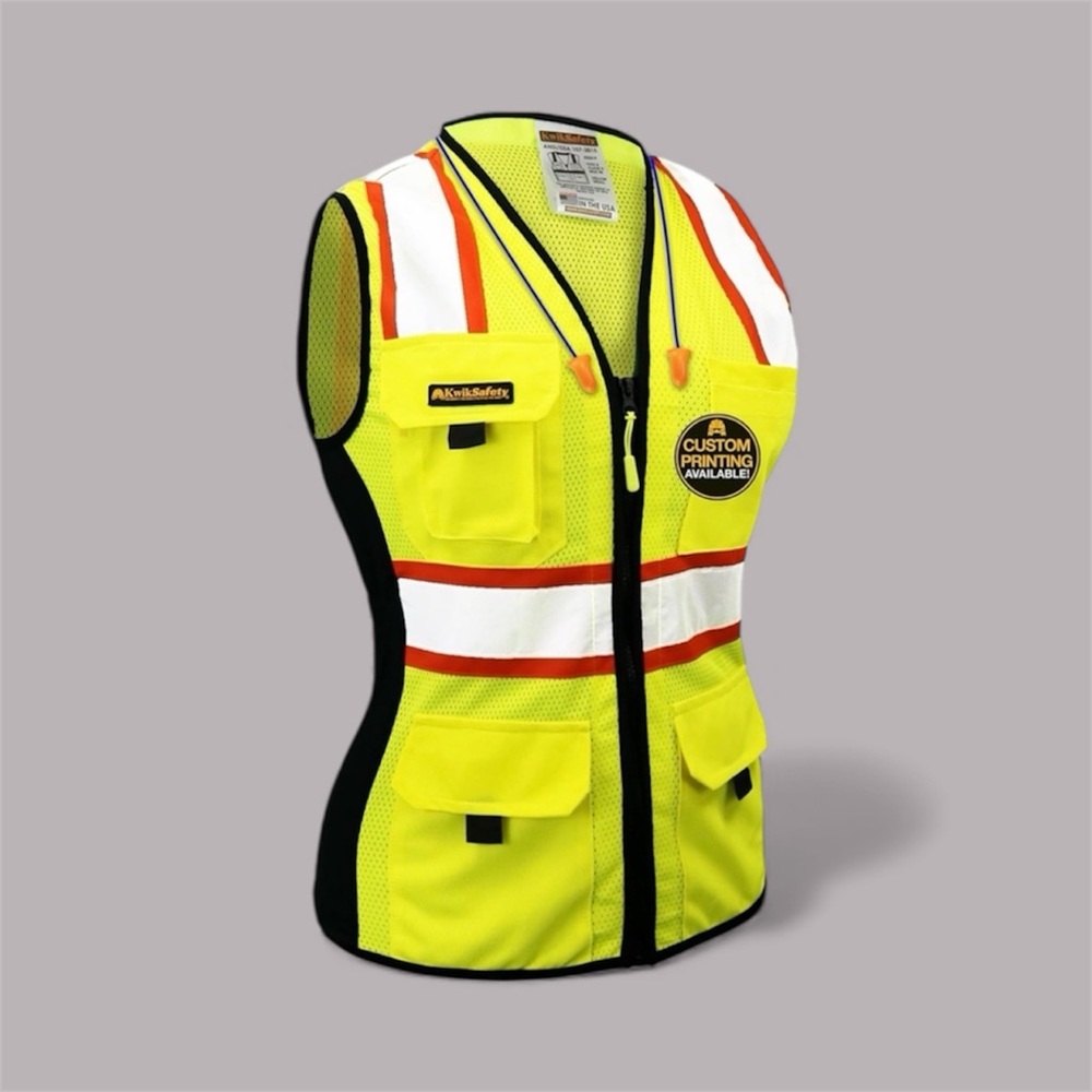 KwikSafety Yellow Safety Vest